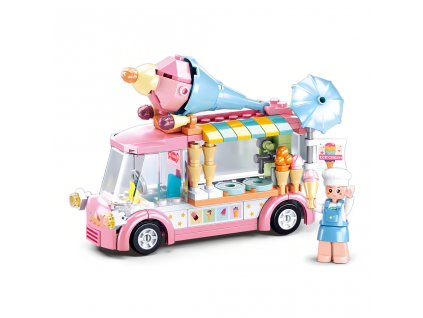 Sluban Girls Dream M38-B0993A Zmrzlinový vůz