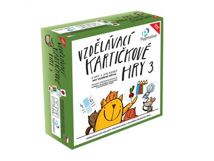 Pygmalino Vzdělávací kartičkové hry 3