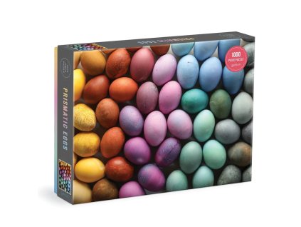 Galison Puzzle Prizmatická vejce 1000 dílků