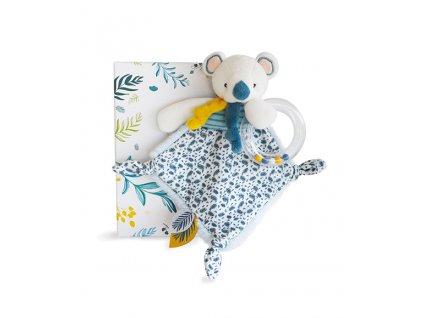 Doudou Dárková sada - koala Yoca s chrastítkem 22 cm