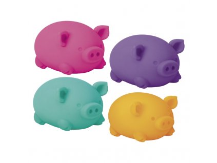 Schylling NeeDoh mačkací prasátko fialová