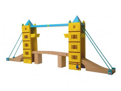 small foot Most vláčkodráhy Tower Bridge Paddington