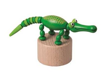 Detoa Mačkací figurka Krokodýl