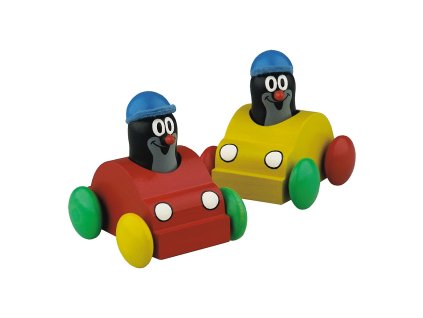 Detoa Autíčko s pískajícím krtkem 1 ks