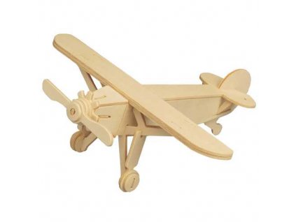 Woodcraft Dřevěné 3D puzzle letadlo