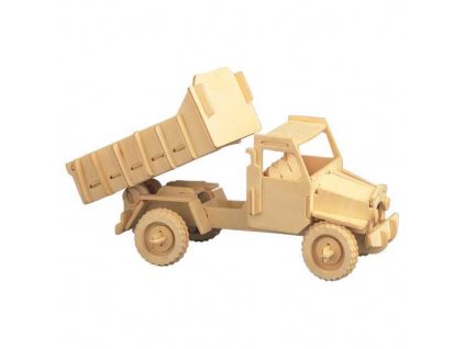 Woodcraft Dřevěné 3D puzzle nákladní automobil