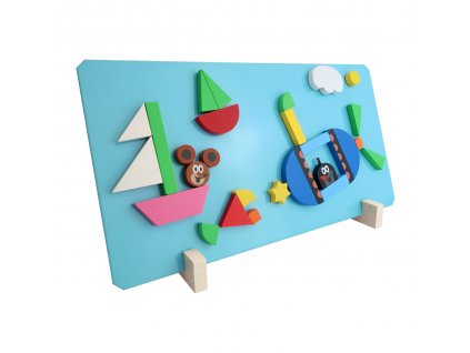 Detoa Magnetické dílky Krtek na cestách