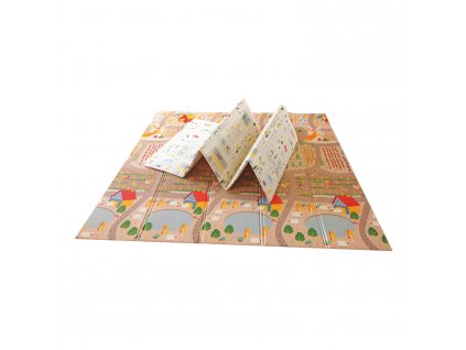 Asalvo Hrací podložka PLAY MAT XXL 200*180cm FARM-CITY