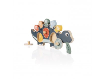 ZOPA Dřevěné puzzle dinosaurus, Wood