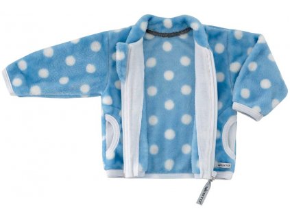 ESITO | Dětská mikina Magna puntík - puntík modrá / 68