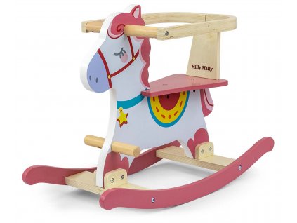 MILLY MALLY houpací kůň Lucky Pink
