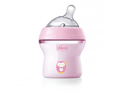 CHICCO Láhev kojenecká Natural Feeling 150 ml dívka 0m+