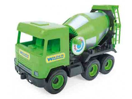 WADER Middle Truck nákladní vůz - míchačka na beton zelená
