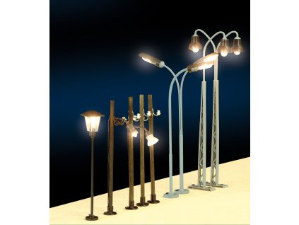 Piko Dřevěné sloupové svítidlo (LED), jednožárovkové - 55750