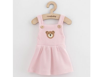 Kojenecká laclová sukýnka New Baby Luxury clothing Laura růžová