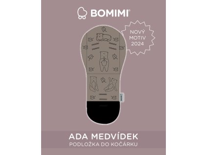 Bomimi ADA Podložka MEDVĚD beige