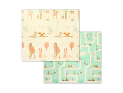 BabyOno 1480 Vzdělávací pěnová podložka XPE 180x200 cm