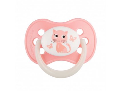 Canpol babies Dudlík kaučukový třešinka 6-18m CUTE ANIMALS Canpol babies 22/594