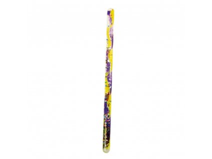 Bigjigs Toys Spirálová kouzelná hůlka 1 ks fialovo-žlutá