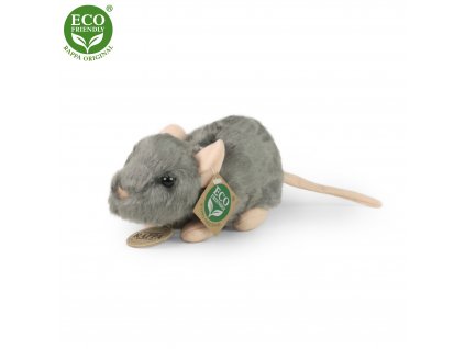 Rappa Plyšová myš 16 cm ECO-FRIENDLY