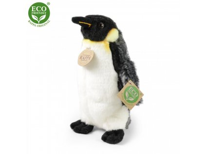 Rappa Plyšový tučňák stojící 20 cm ECO-FRIENDLY