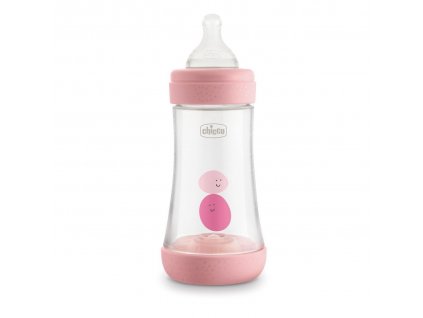 CHICCO Lahvička PERFECT 5 240 ml 4m+ girl