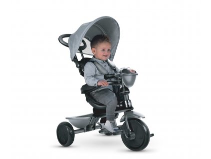 MILLY MALLY tříkolka Qplay Cosy Grey