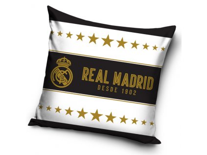 Povlak na polštář Real Madrid Gold Stars 45x45 cm