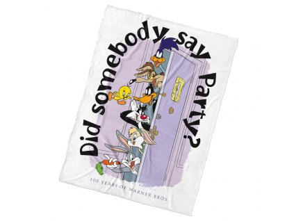 Dětská deka Looney Tunes Párty u Trhlíků 130x170 cm