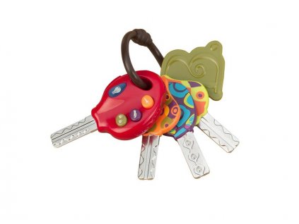 B-TOYS Elektronické klíčky LucKeys červené