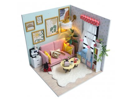 2Kids Toys miniatura domečku Obývací pokoj Sluneční paprsek