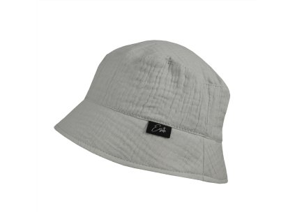 ESITO | Klobouk mušelín Dove grey - šedá / L