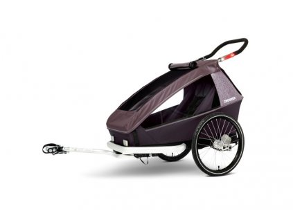 CROOZER KID FOR 1 PLUS Vaaya BLOSSOM RED 2v1 VÝPRODEJ