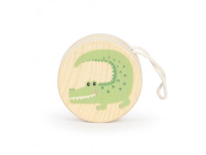 small foot Dřevěné jojo Krokodýl