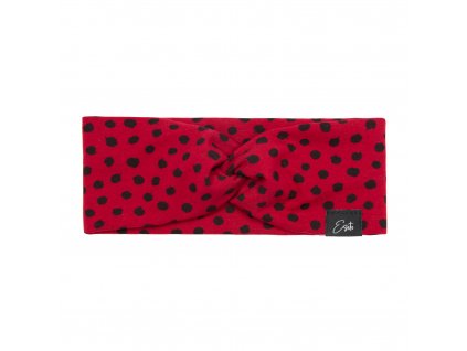 ESITO Dívčí čelenka do vlasů Black Spot ruby red - červená / 40