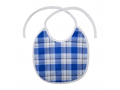 ESITO | Bryndák bavlna tmavé modré kostky - modrá