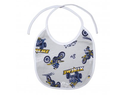 ESITO | Bryndák bavlna Motorky grey - šedá