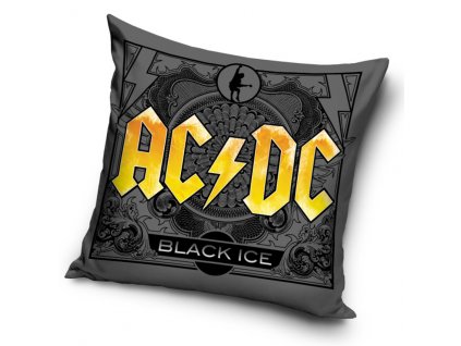 Povlak na polštářek AC/DC Black Ice Tour