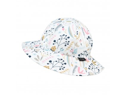 ESITO | Dívčí klobouk Flora - bílá / XXS