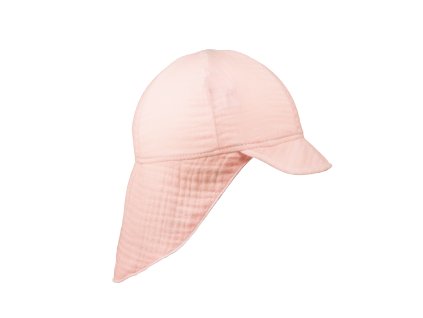 ESITO | Dětská kšiltovka s krytím krku mušelín Pink - růžová / L