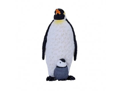 Mojo Tučňák císařský s mládětem