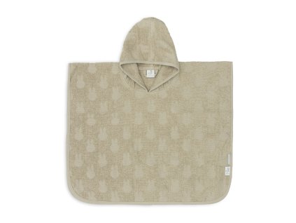 JOLLEIN Osuška pončo Miffy Olive Green
