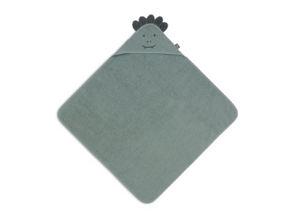 JOLLEIN Osuška s kapucí froté 75x75cm Jungle Jambo Croco