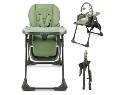 KINDERKRAFT jídelní židlička TUMMIE green