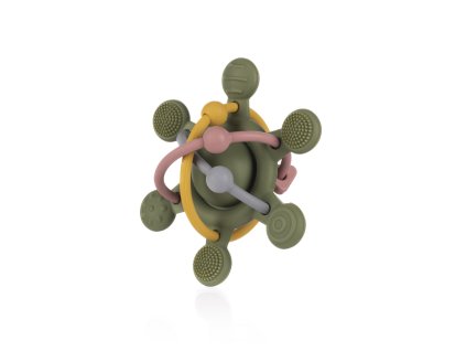 ZOPA Silikonové chrastítko, Multicolor