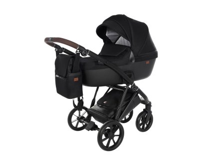 Multifunkční kočárek Jasmine Daisy Soft 08 Dark Black