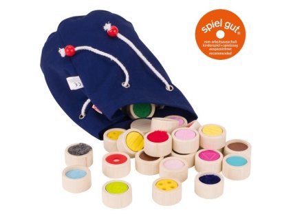 Goki Hmatové pexeso v látkovém pytlíku