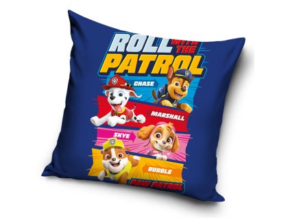Dětský polštářek Tlapková Patrola Roll Patrol