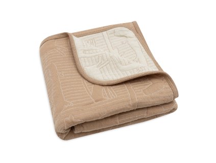 JOLLEIN Deka 75x100cm Jungle Jambo - Biscuit / Oatmeal