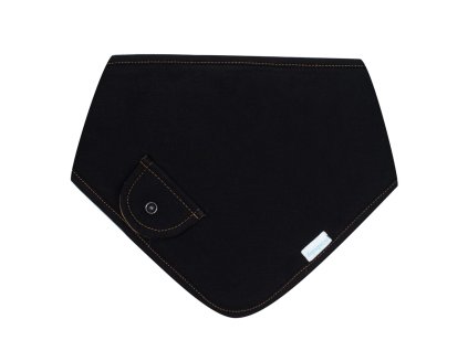 Jarní kojenecký šátek na krk New Baby Special One černý S